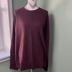 Banana Republic Deep Burgundy Crewneck Sweater XXL